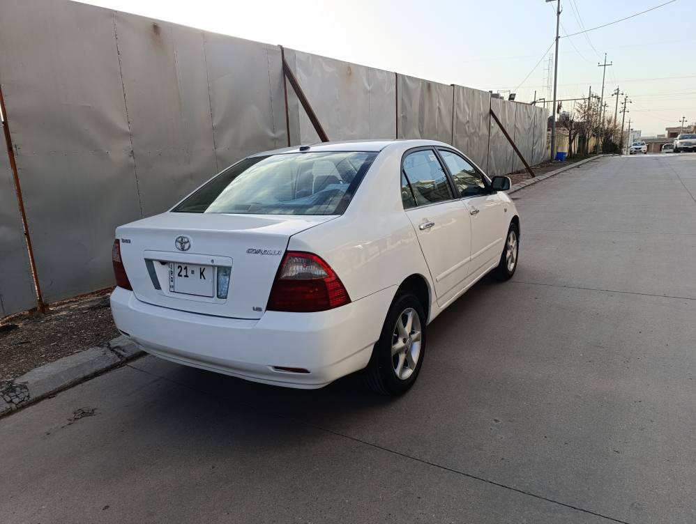 تـوێـتـا کـرۆلا 2007 خـلـیـجـی
فـوول مـۆسـەفـات ، تـەنـهـا سـڵایـد نـیـیـە

مـەکـیـنـە گـەورە ( 18 )
گـێـڕ ئـۆتـۆمـاتـیـک
نـاوزەرد
فـۆڕمـیـگـا
نـاوگـێـج سـپـی
4 جـام کـارەبـا
ئـاوێـنـە کـارەبـا
شـاشـە ئـایـپـاد
کـامـێـرا
قـفـڵ مـەرکـەزی
ویـل کـەپ
4  تـایـەی تـازە لـەسـەرە

کـامـل بـۆیـاخ ، لـەسـەر سـاخـی
دەعـم و لـێـدراوی قـورسـی نـیـیـه

سـەنـەوی تـا 2031 تـازەیـە
هـەززە و بـەڕادی تـازەیـه
ڕەقـەم سـلـێـمـانـی
بـەنـاوی خـۆمـانـەوەیـە

گـێڕ ، مـەکـیـنـە ، تـەحـویـل ، غـرامـە ، بـڕاوە ب، بـەشـەرتـە
شـوێـن : سـلـێـمـانـی

***********
***********
ئـاسـیـاکـە ، ڤـایـبـەر و واتـسـاپـی لـەسـەرە
جـوابـی کـۆمـێـنـت نـادەمـەوە السليمانية, العراق
