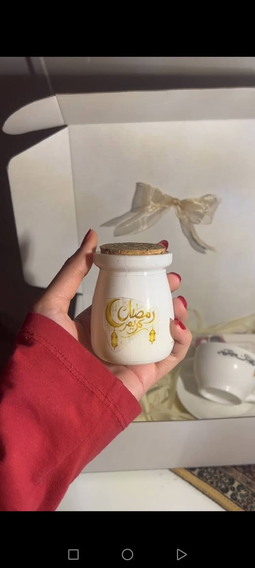 تخفيضات ❤️‍🔥❤️‍🔥❤️‍🔥
السعر 12 ألف فقط ✅✅
البوكس يحتوي كوب مع صحن +مبخرة +مسبحة إلكترونية +شمعة معطرة


**إذا كنت صاحب هذا الإعلان وتريد حذفه لأي سبب، رجاءا أرسل رسالة إلى الدعم الفني**