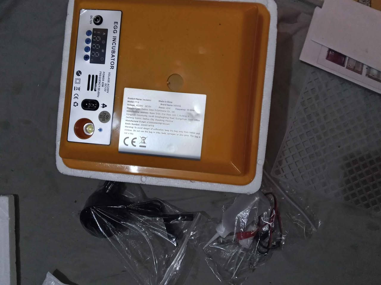 فقاسه للبيع بكارتونها فول تماتيك.. تقليب. حراره. رطوبه مكاني بالعماره سعه 22بيضه
سعر 55الف
كامل ملحقاتها وياها تشتغل ع باتري مكاني بالعماره Singapore


**إذا كنت صاحب هذا الإعلان وتريد حذفه لأي سبب، رجاءا أرسل رسالة إلى الدعم الفني**