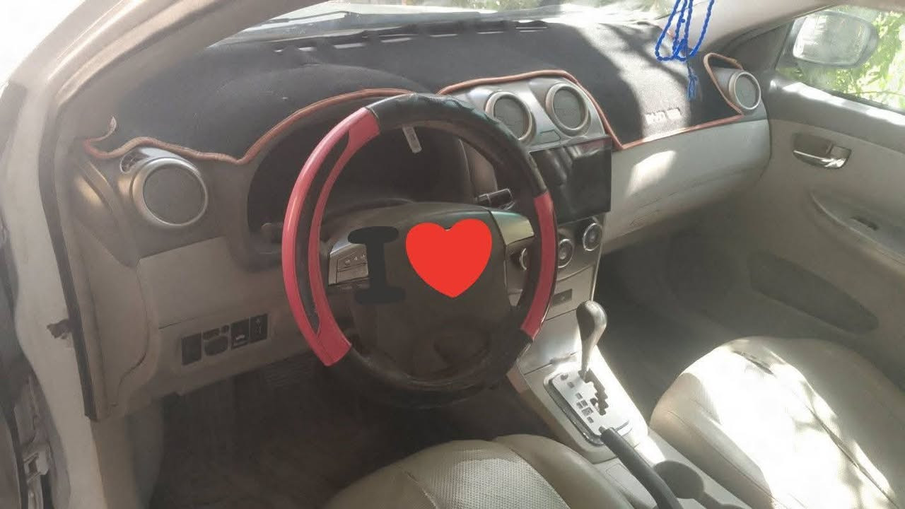 BYD G3 2013  رقم بغداد انكليزي
كير اوتوماتيك سياره  ناعمه كلش وحلوه تايرات جدد سنويه لل 29 مشروع وطني سياره دوشمه جديده  كاعيه وكشنات  حساسات بصمه فتحه اشاير بالمري اشاير ترحيب تحكم ستيرن  سياره كلش حلوه مال بيت 
مكان السياره واسط الزبيدية
 سعرهه 44وبيهه مجال للاستفسار ‏‪/***********/ ‬‏‏‪***********‬‏
