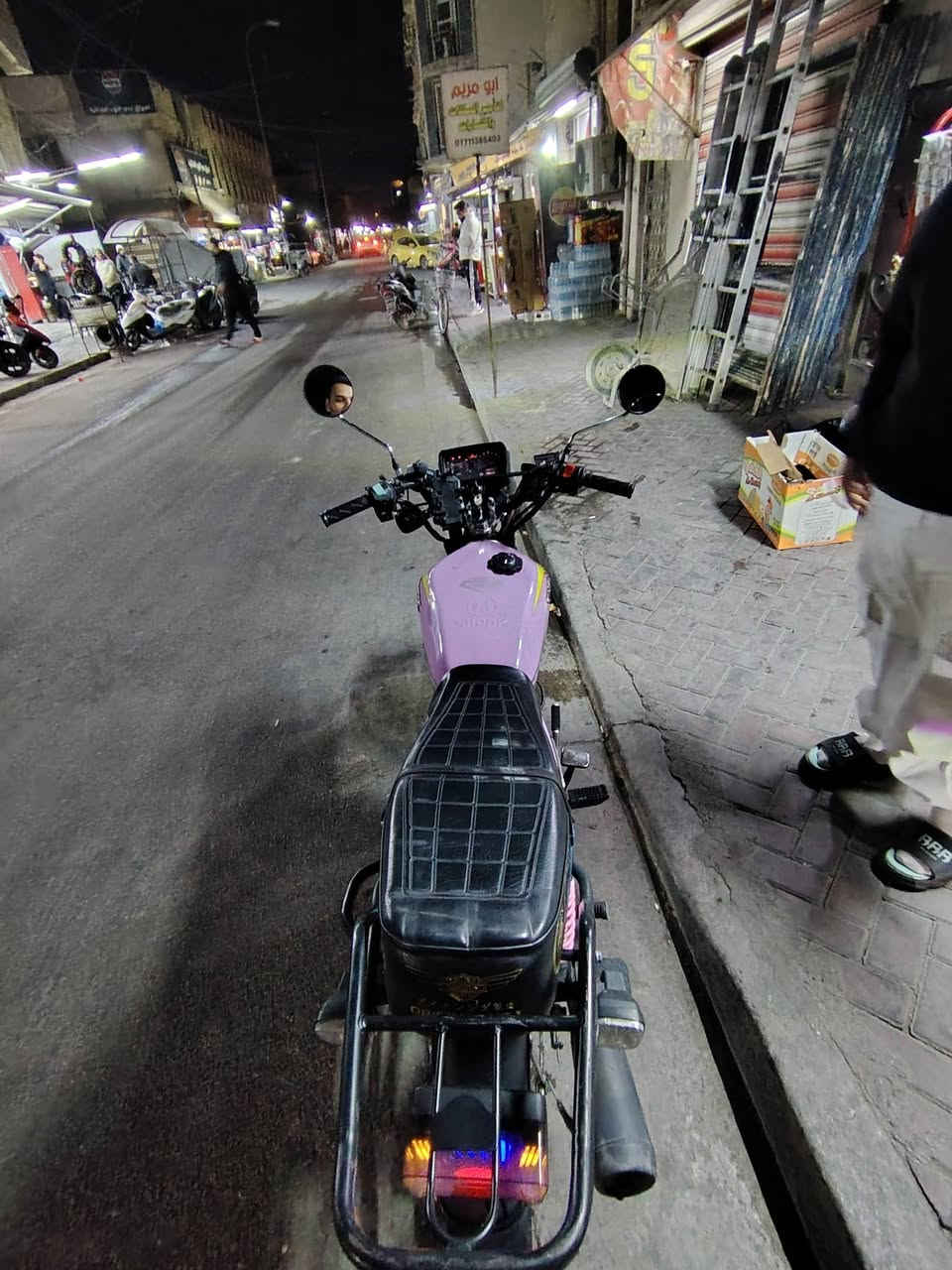 السلام عليكم دراجه ايراني 5 كير للبيع الدراجه خير من الله برغي ممفتوح بيها كهربائيات كلها شغاله سلف اشاير لايت عالي ناصي مكينه ناعمه متصرف عليها ربع موديل 2025 اوراق كامله موجوده تجي تفحص وتاخذ رايدها ب 750 الف مكاني بغداد بالاعظميه هذا رقمي ***********
***********
