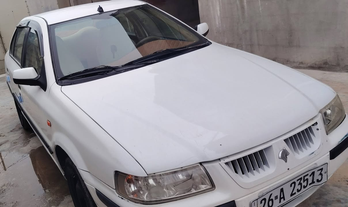 سمند للبيع موديل 11مشروع وطني صاحب سنويه من دوز بيه دفتر بانزين ماكنه كير تبريد جديد بدون دعم سعر 40 بيه مجال الي يريد يخابر *********** مكاني دوزخورماتوا
