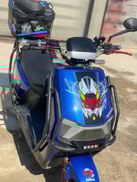 موطور شحن 6 بطاريات نضيف ومستخدم قليل  السعر 650 وبي مجال للتواصل الات...