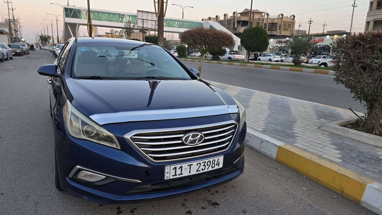 السلام عليكم سوناتا 2016 امريكي كلين بدون حادث رقم بغداد باسمي تحويل مباشر سياره حيل جديده وبلخير على ياخذها #عليمن بيه يم باب سايق من فوك مرت تكحيل ع كدر اصبعين وبيها رصعه يم باب سايق من فوك  السعر 127 مكاني الانبار فلوجه رقم الهاتف
الاستفسار الاتصال 
***********
***********
***********
