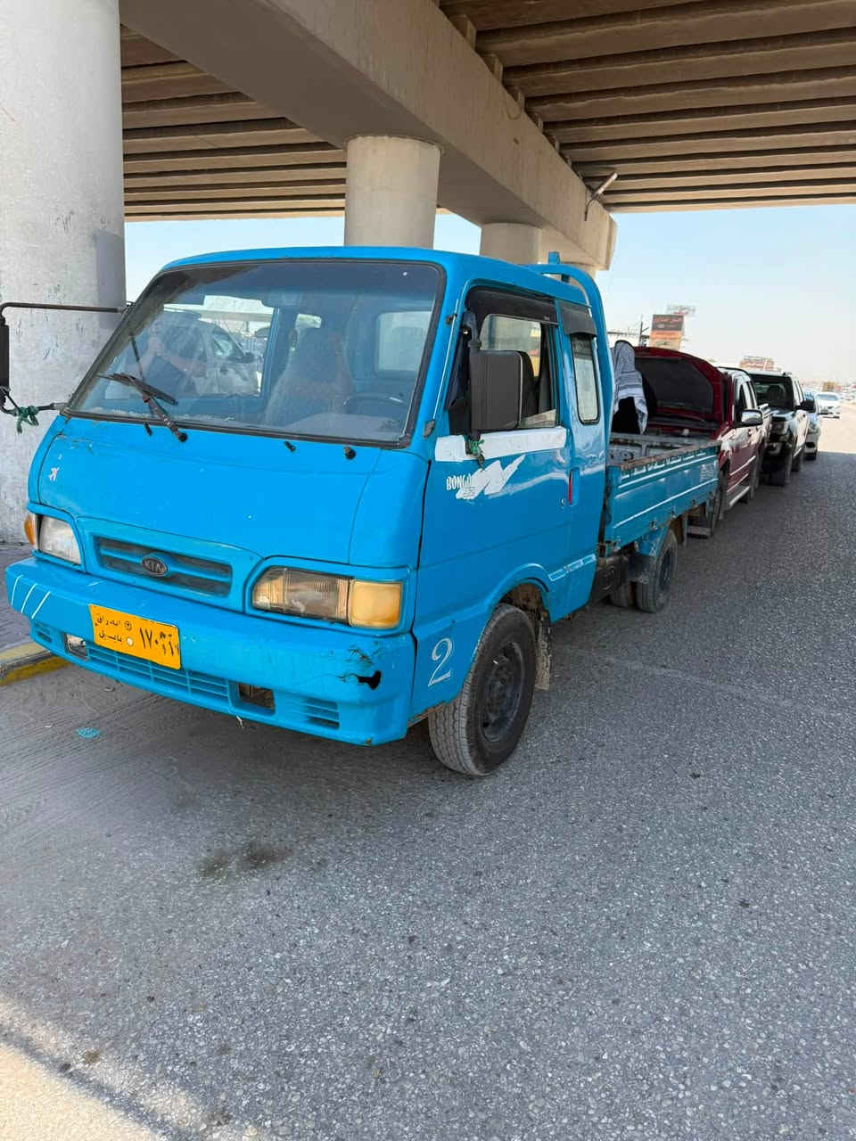 كيا بنكو موديل ٩٥ سياره جاهزه محرك ٢٧٠١ محرك كير حداده تخم تاير جاهزه رقم بابل تحويل مباشر معامله جاهزه رقم دولي السعر ٣٥ بيه مجال مكان نجف للستفسار ***********
