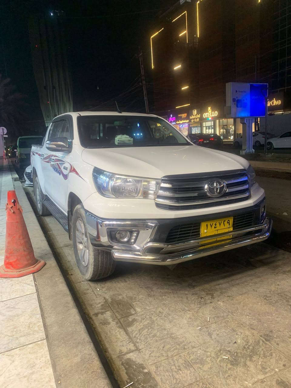 تحيه طيبه السلام عليكم
بيك اب هايلكس 2016 خليجي مكفوله 

ماشيه 146 الف 

مكينة 4 سلندر 2700

تحكم ستيرن 

حساسات خلفي 

شاشه كامره

مري شفط 

ترحيب 

تبريد أمامي خلفي 

ويل كب 

سويج 

فور ويل 

جاهزه إنشاء لله 

رقم  اربيل باسم كردي وكاله تحويل مباشرة 

265 ورقه وبيها مجال 

اي استفسار 

*********** 

مكان بغداد سيديه
