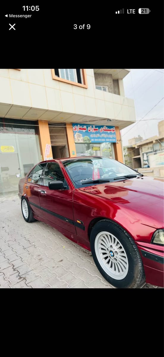 بیئێم مۆدێل ١٩٩٢ e36 ئارمی پلاستیکی هەولێر 
گێر و مەکینەی سەقەر تاک دیجیتال لۆکە تازە خراوەتەسەری بە شەرت 
پێش و دوای کەپسە لێدراوی نیە کامل پەمپ بۆ جوانی بە شەرت 
ناو جلد گێرعادی تایە و ویلی تازەیە 
٣٠ گەڵا و مەعامەلەیەکی کەم سەیارەکە زۆر مەزبوتە  
سلێمانی 
ژ.م:*********** السليمانية, العراق
