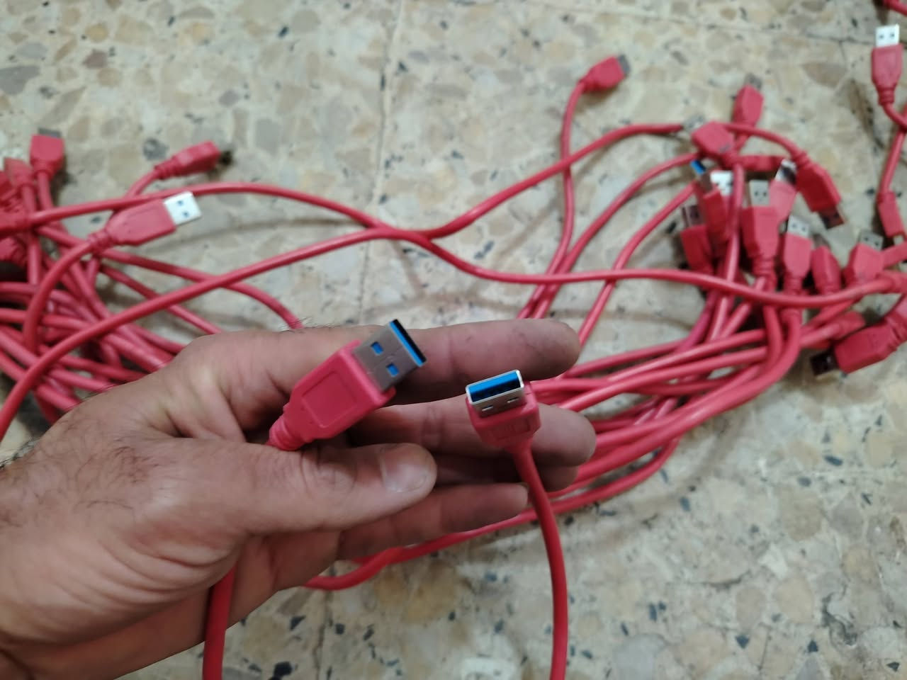 السلام عليكم
كيبلات usb to usb 
 العدد 50 قطعة 
طول الكيبل 60cm
 السعر 30 الف 
توصيل موجود


**إذا كنت صاحب هذا الإعلان وتريد حذفه لأي سبب، رجاءا أرسل رسالة إلى الدعم الفني**