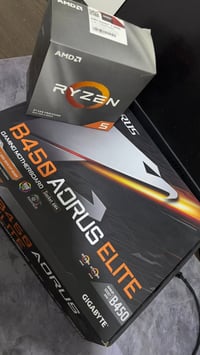 B450 Aorus Elite • R5 3600 • بصرة