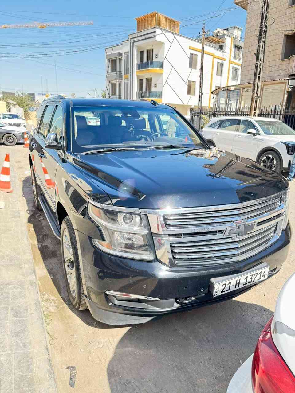 تاهو فول ٢٠١٥ للبيع LTZ بيها بارد بلجاملغ سياره جاهزه من كلشي رقم سليمانيه بأسمي سعر ثلاث شدات وربعين فقط بيع رقم هاتفي *********** قليل متواجد على الفيس
