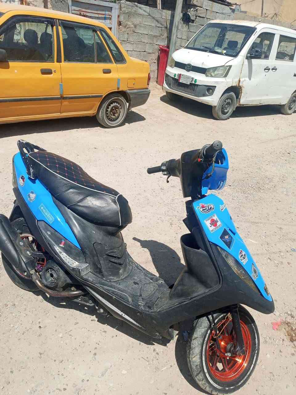 سلام عليكم دراجه ماكس عدله للبيع كلشي كامل بيه بس نقصه اشاير فقط أوراق منفيس موجوده دراجه تجي شغل وكبل للشارعه دراجه نضيفه من كلشي سعره 600 وبيه مجال متواجد على واتساب او على رقم ***********
مكاني زعفرانيه
