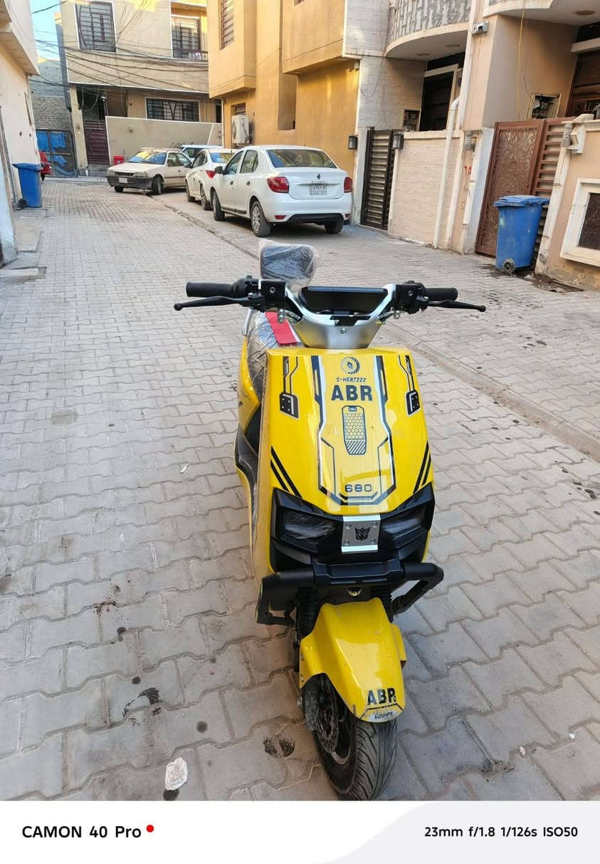 🛴 دراجه شحن ABR 680 للبيع🔹 جديده 100% وجاهز للاستخدام
🔹 الموديل: ABR 680
🔹 السرعة: توصل 99 كم/س
🔹 البطاريات: ليثيوم أصلية
🔹 الشاشة: ديجيتال تبين السرعة ونسبة الشحن والاعطال
💰 السعر: (850)
📍 المكان: (الاعظميه)
📞 للاتصال: (*********** )
