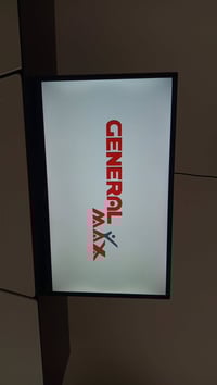 شاشه جنرال ماكس حجم 32 مستعمل شهر كل عيب ما بي تجي تفحصه كامل وتاخذه ا...