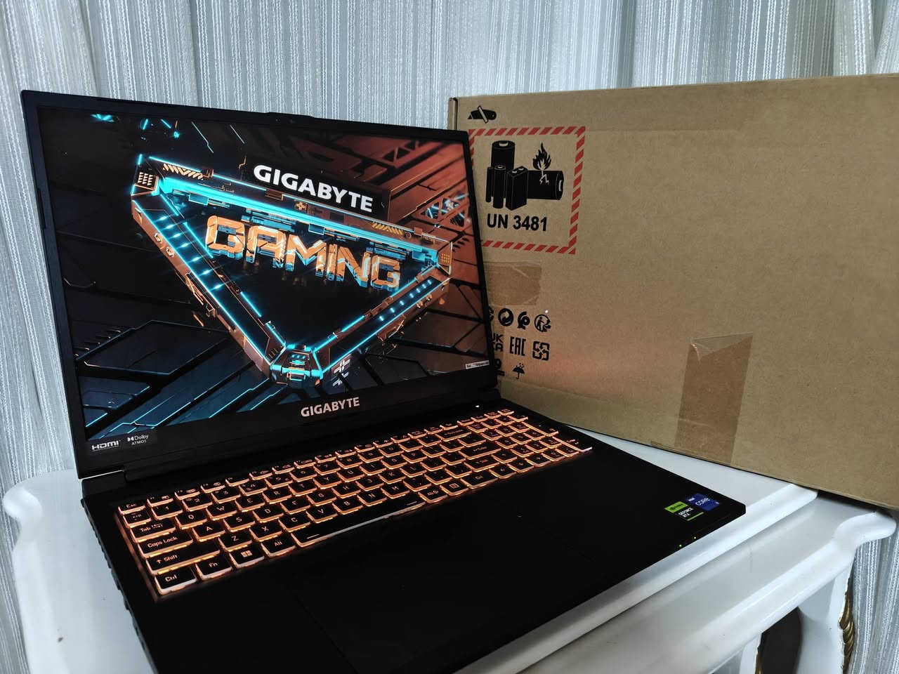 🚀 للبيع: Gigabyte G6 KF (بحالة Like New - شبه جديد تماماً 🔥)
💻 المواصفات الاحترافية (Specifications):
🧠 CPU: Intel® Core™ i7-13620H (13th Gen) — 10 Cores / 16 Threads ⚡

🎮 GPU: NVIDIA® GeForce RTX™ 4060 (8GB GDDR6) 🚀

🔋 RAM: 16GB DDR5 4800MHz

💾 Storage: 1TB M.2 NVMe™ PCIe® SSD

🖥️ Display: 16.0" WUXGA (1920x1200) 165Hz Display 🎯

✨ حالة الجهاز:
Like New (بحالة الجديد تماماً 100%):
الجهاز نظيف جداً وبأداء جبار مخصص لأقوى الألعاب والتصميم الثقيل، مع فحص كامل وضمان النظافة (زۆر خاوێنە و لەسەر شەرتی ئیشکردن و کوالێتی بە گەرەنتی).

📞 للتواصل (واتساب أو ماسنجر):

📱 رقم الهاتف: ***********

📍 العنوان: كركوك - بنجا علي (کەرکوک - پەنجا عەلی)

🏢 شركة خوبيب للابتوبات - Khubaib Laptops
