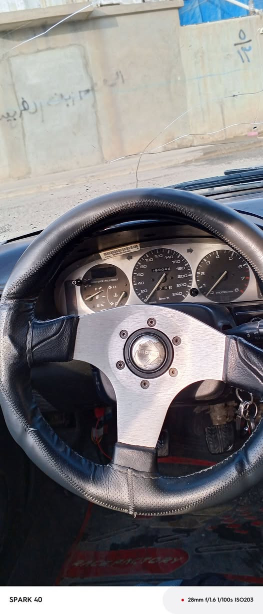 مازدا صرصر لبيع معا مكابون بنزين قفل مركزي تبريد ثلج تدفءه شغالا  كير محرك شرط صالنصا رياضي جامات كهرب كلو شغال السعر 36 بي مجال ***********
