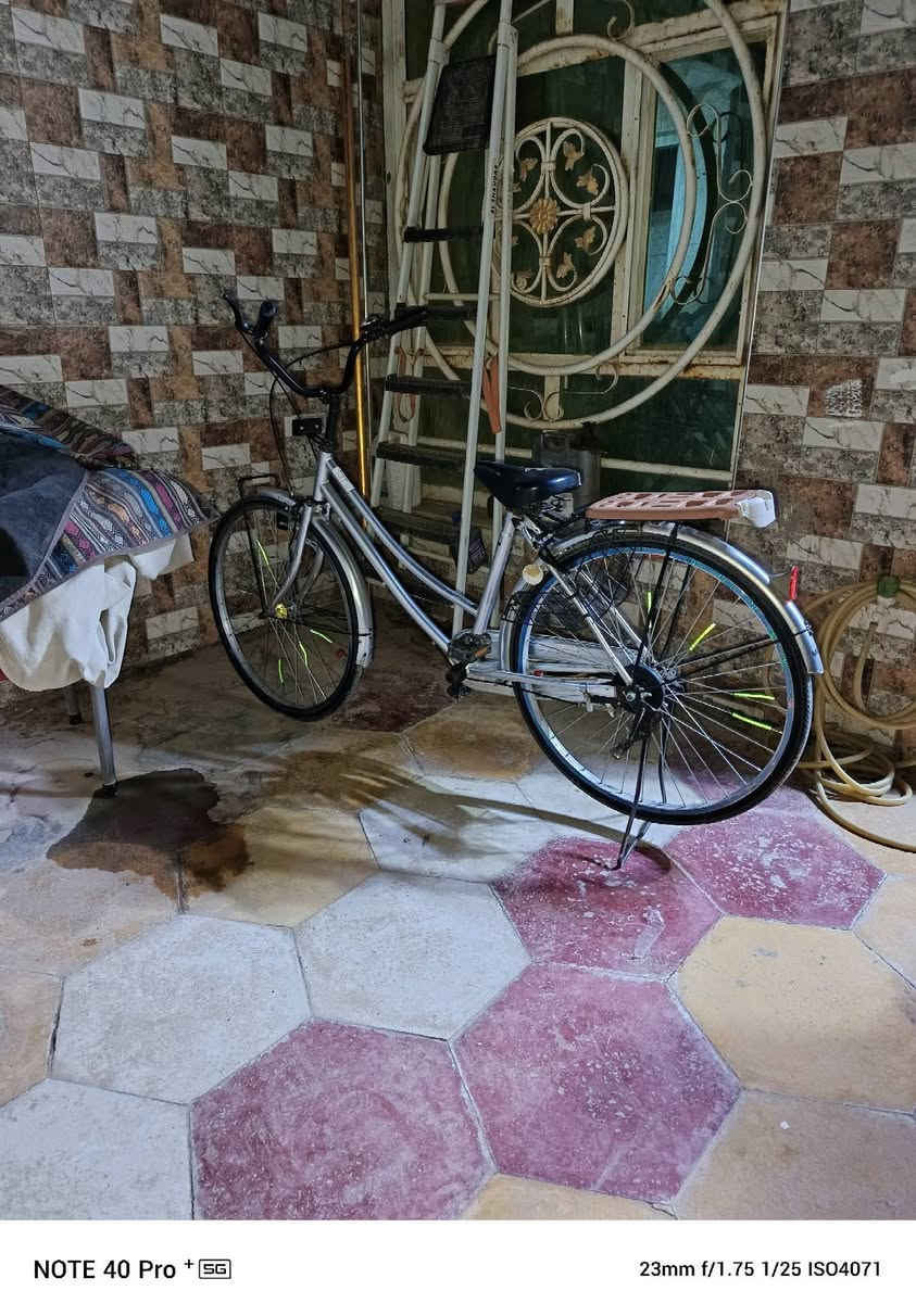 السلام عليكم بايسكل للبيع 

حجم 26 

موديل 2021 

لون رصاصي 

السعر 115 ويه غراضه 130 وبيه مجال البايسكل حلو نضيف ما ناقصه شي


**إذا كنت صاحب هذا الإعلان وتريد حذفه لأي سبب، رجاءا أرسل رسالة إلى الدعم الفني**