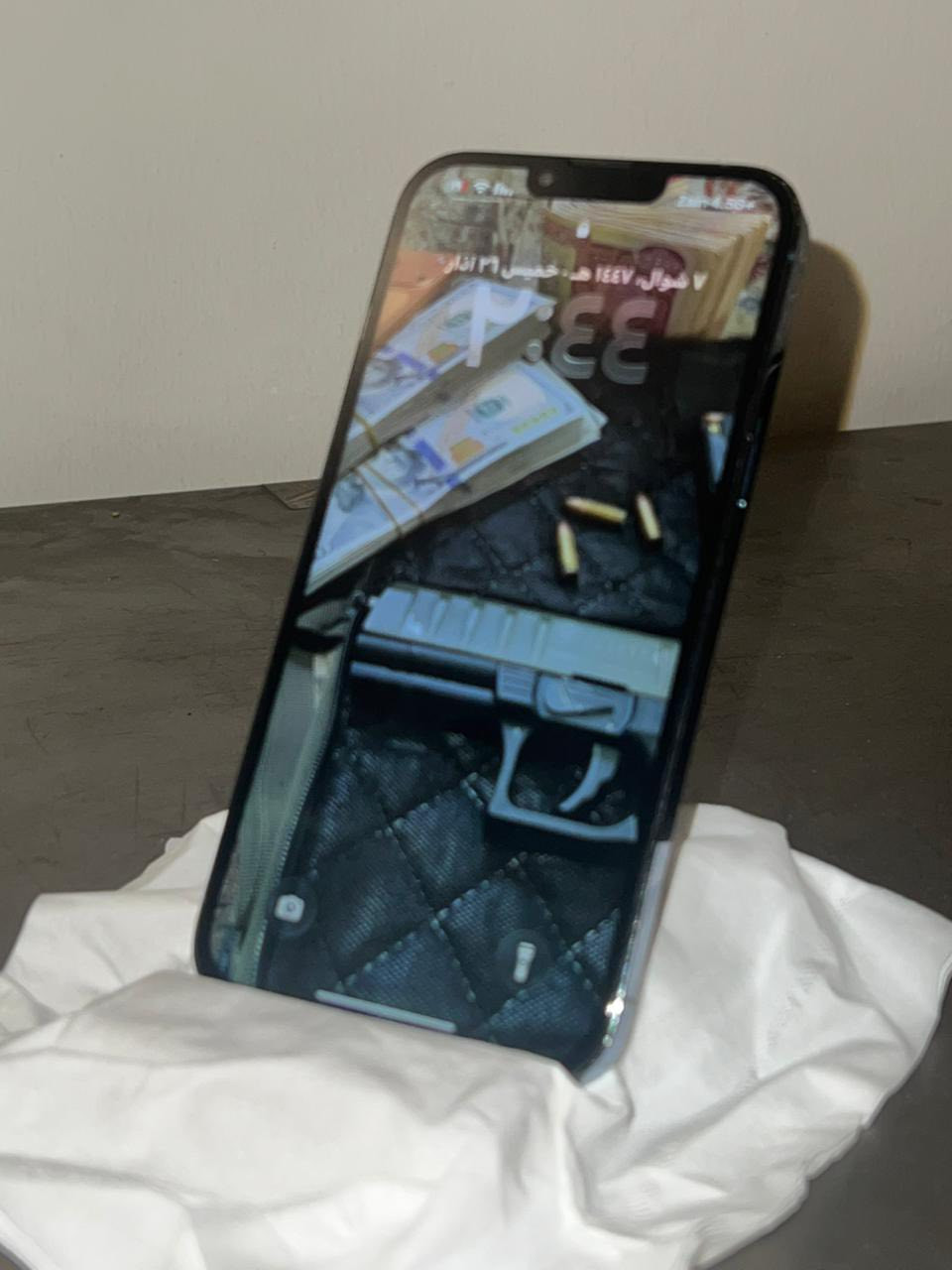 السلام عليكم أيفون 13 برو ماكس بحري كلشي بي شغال على الفحص السعر مال بيع 525 ألف العنوان بغداد الدورة ***********
