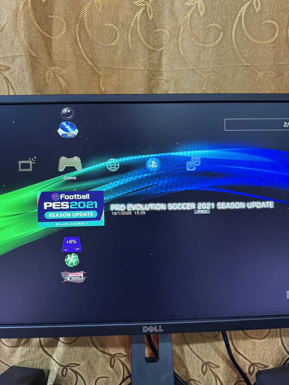 بلي ٣ مهكر نظام مكاتب ٩ و بيه ٢٧ لعبة
هارد ٣٢٠ الاصلي من الشركة هو و غراضه بس بدون باكيت
نظام كستم اخر تحديث و بيه مكاتب للبلي ١ و ٢ و ٣ و كل محاكيات الالعاب القديمة اكثر من 5000 لعبة يعني اي لعبة تريدها من الجيل القديم موجودة  
مبدله معجون حراري اصلي بايدي MX3
معاه ٤ يدات بلوتوث ٢ شغالات و ثنين بيهم خلل بالمثلث و الثانية ب L1
من الالعاب البيه كلهم قويات و مو اي شي:
Attack on titan   (انمي هجوم العمالقة)
Assassin's creed 3
Assassin's creed black flag 
Borderlands 1
Borderlands 2
Cod black ops 3 (مع كل اضافات الزومبي)
Driver san Francisco 
Hotline Miami 1
Hotline Miami 2
Just cause 2
Max payne 3
Metal gear solid 5: the phantom pain
Midnight club LA 
Mirrors edge
Need for speed: most wanted
Pes 2021
Red dead redemption 1 (مع اضافة الزومبي)
Sleeping dogs
Sniper elite 3 (مع كل اضافاتها)
Tekken tag tournament 2
The walking dead 1
The walking dead 2
Ghost recon: future soldier 
Tomb raider 
Watch dogs
WWE2K 17
JJBA: EYES OF HEAVEN (انمي جوجو)
بيه بس كم فطر بالخارج ما ياثرون عليه ابد
سعره ب١٢٠ و بيه مجال
العنوان: موصل/ حي سومر
المراسلة على الخاص او الواتساب فقط
***********
