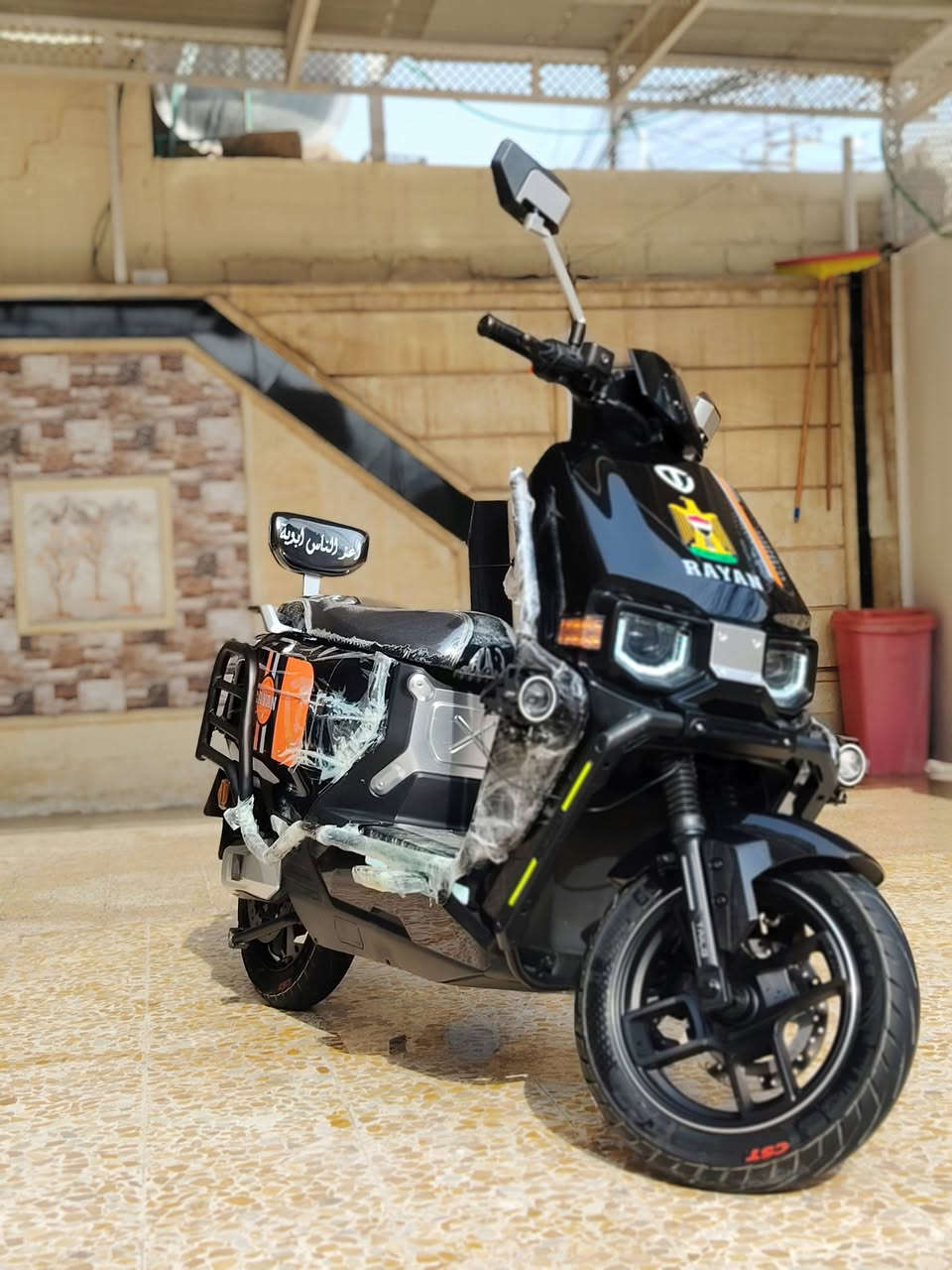 ماطور ريان للبيع شهر مستعمل ولا يحب يتواصل على الرقم  ***********.
