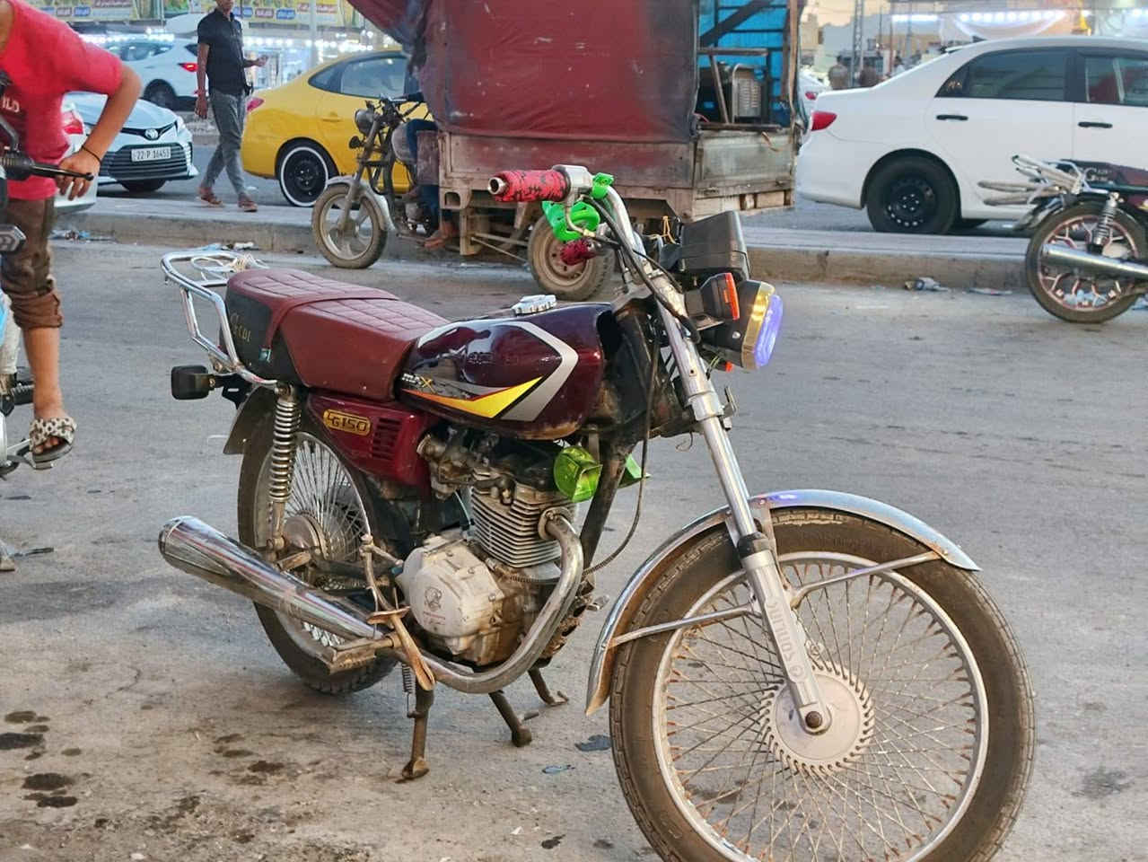 سلام عليكم ماطور تايكر للبيع موديل 20 كحبائيات كلها شغاله السعر 280 بي مجال قليل الرقم ***********
