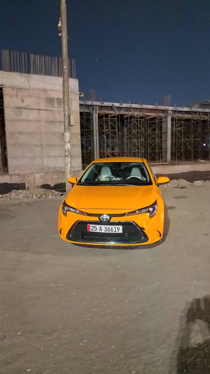 كورله موديل 22
موصفات Le
محرك 1800
سياره كلين من ضرر فقط قطعه وحده سرقه بدون اي ضرر سياره ع بلاد 
طخم تايرات جديد 
داخل لون واحد اسود 
وارد امريكي
سعر 193 ومايعجبه السعر صلي على النبي واعبر منشور  
للاستفسار ***********
