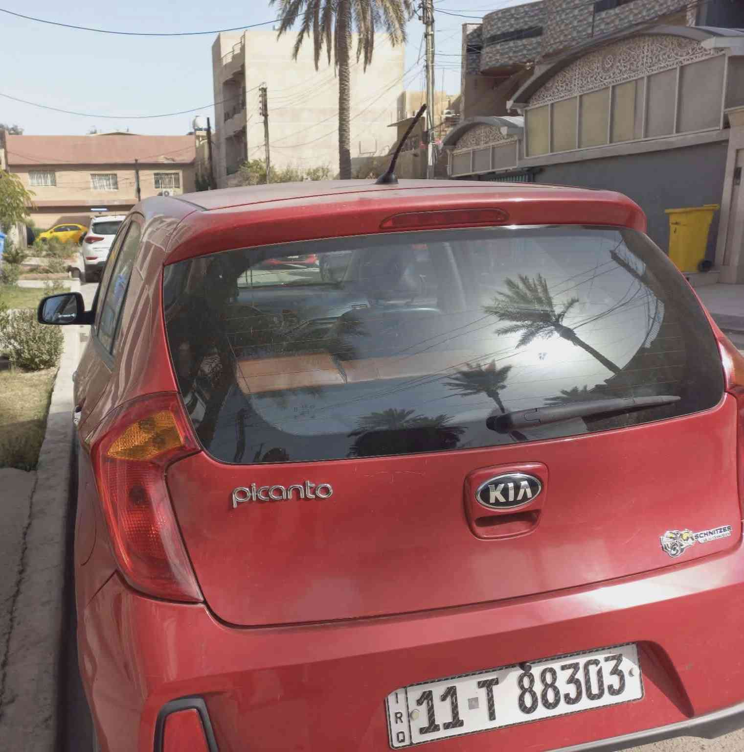 بيكانتو 2016 خليجي ماشية 39 الف سيارة مال بيت مكفولة من الصبغ والمحرك والكير والكهربائيات سيارة جديدة 
بيها طخات بسيطة 
السعر 105 وبيها مجال
واتس ***********
