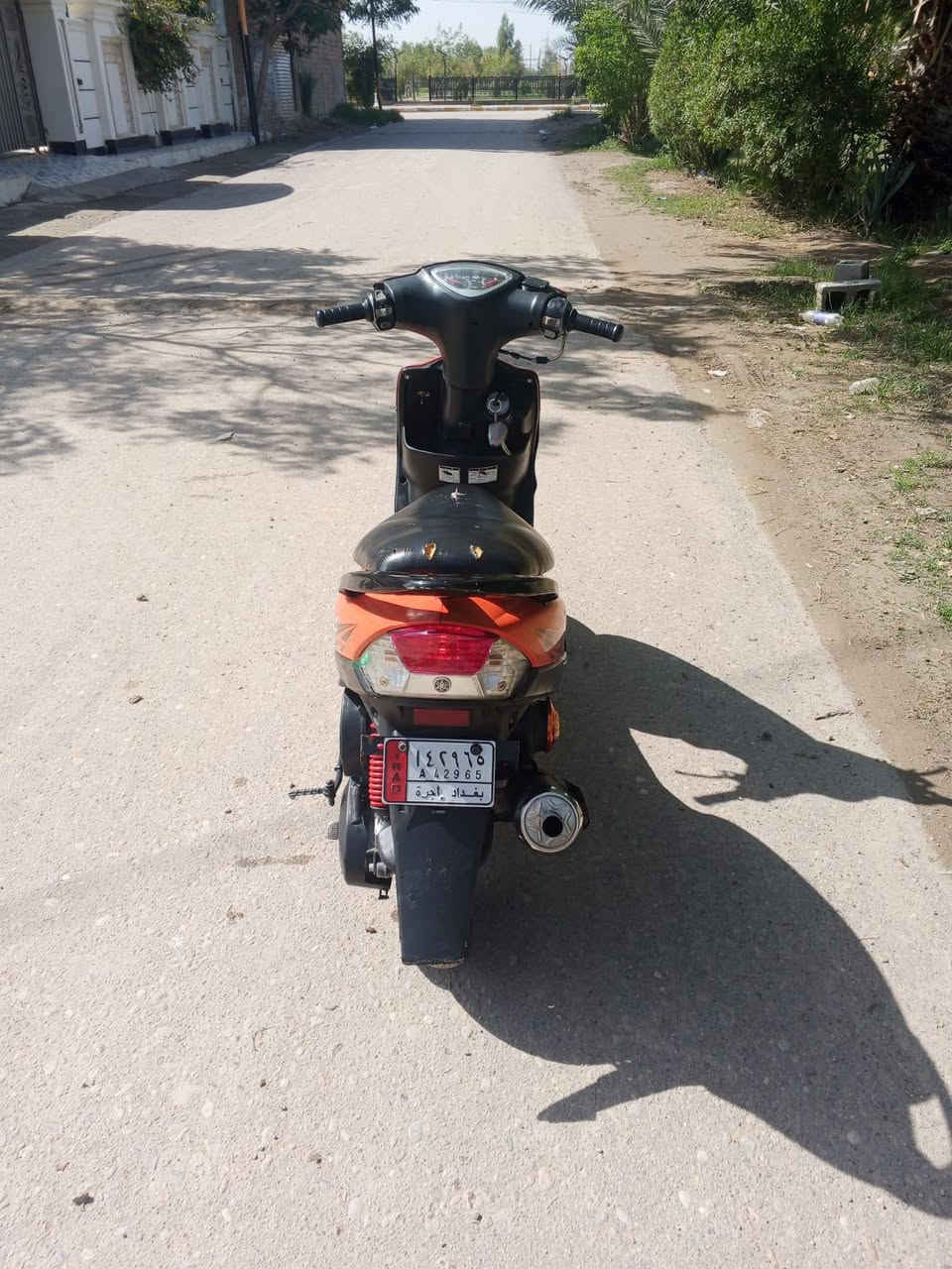 السلام عليكم 
ماكس عدله بوشه 55 شلعه ومعدل فول اله ايعلك كلها مزوده صالنصه scكهربائيات كلها شغاله سلف هندر تخم تاير جديد دراجه كامله مكمله السعر 450 وبيها مجال الاتصال *********** *********** مكانها الاسحاقي مركز الناحيه
