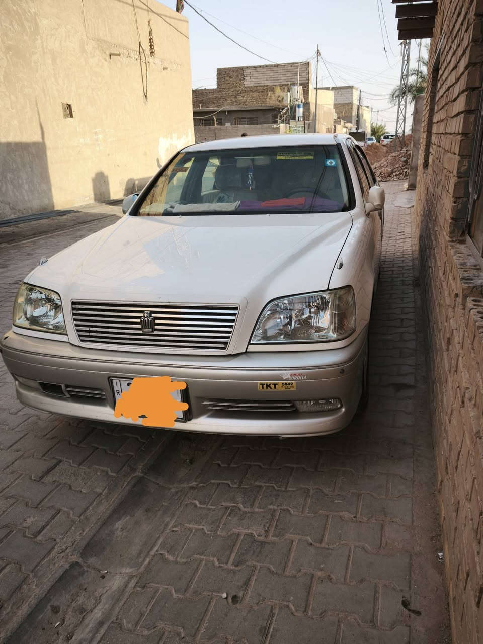ملكه للبيع سياره اصوليه
سياره تبريد شغال حداديه جديده رقمه نجف مداور ثاني يوم  السياره 3دكم  موديل 2000 سنويه ل2034 سياره بأسمي اني شخصيا السياره  حلوه وجديده مال جناي يشهد عندي بناء واريد ابيع 
مكفوله من كص ونقل جثه واصوليات كامله 
السعر 150 وبيه مجال  الاتصال على رقم ***********  مكاني نجف
