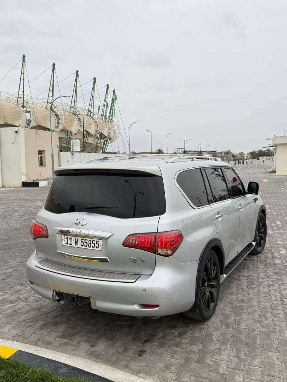 سلام عليكم
للبيع او مراوس 
انفنتي qx56 2012
مكينة 5.6L v8
فول مواصفات Vip 
فتحة سقف
كشنات جلد تدفئه+تبريد
خزن ميموري
تحكم ستيرن جهتين +كهربائي+تدفئه
كشنات خلفية منفصل Vip+تدفئه
صندوك شفط
بصمة تشغيل
5 كامرات
13 سماعه من ماركة Boss
مكينه جديده
 مكينه كير كفاله
حداده 75/100 
سياره عليه ادامه كامله من نوزلات و بلكات جدد ومجاول 
ضربته جاملغ وشبر من البنيد بدون دواخل وبيه قطعه بارد
رقم بغداد مميز تحويل ثاني يوم
العنوان بصرة معقل
السعر 156 وبيه مجال لشراي
للاستفسار ***********
يرهم مراوس البصرة, العراق
