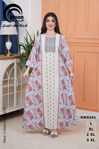 دشداشة نسائي • كشمير أصلي • مقاسات L-3XL