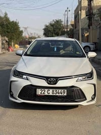 كورلا موديل 2023 جيهان رقم اربيل بأسمي ماشيه 91مكفوله من الصبغ والبارد...