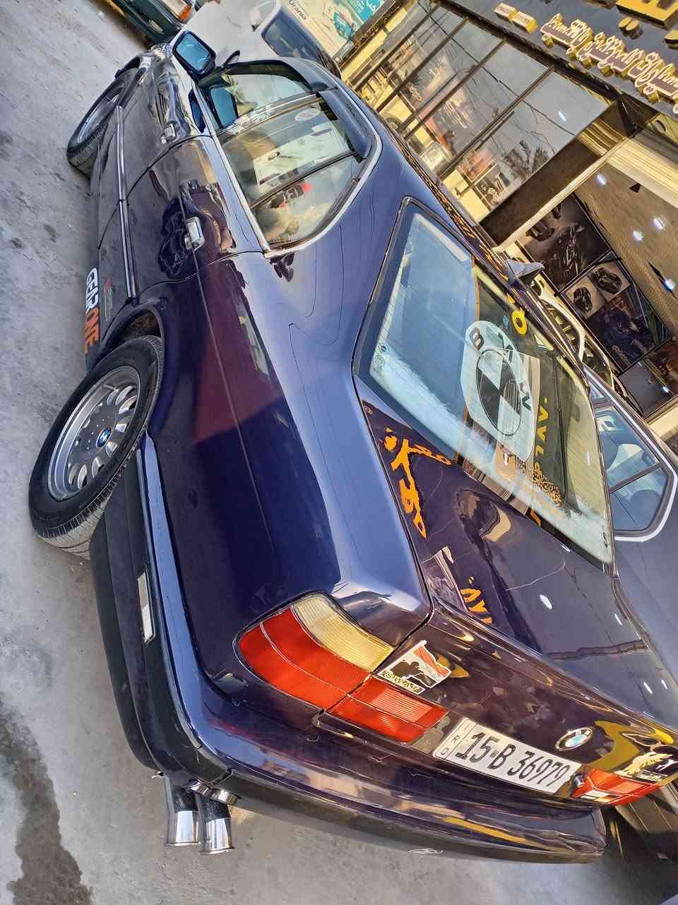 Bmw 525i السعر 48 $
للبيع ومراوس
محرك مفتوح كير اوتو موديل 1991 صبغ عام
كير ومحرك وصدر وكهربائيات جاهزه
تخم تاير جديد سنتر لك شغال سنويه وهزه جديد السياره بأسمي 
ينقصها كمبريسر تبريد
للتواصل ***********
