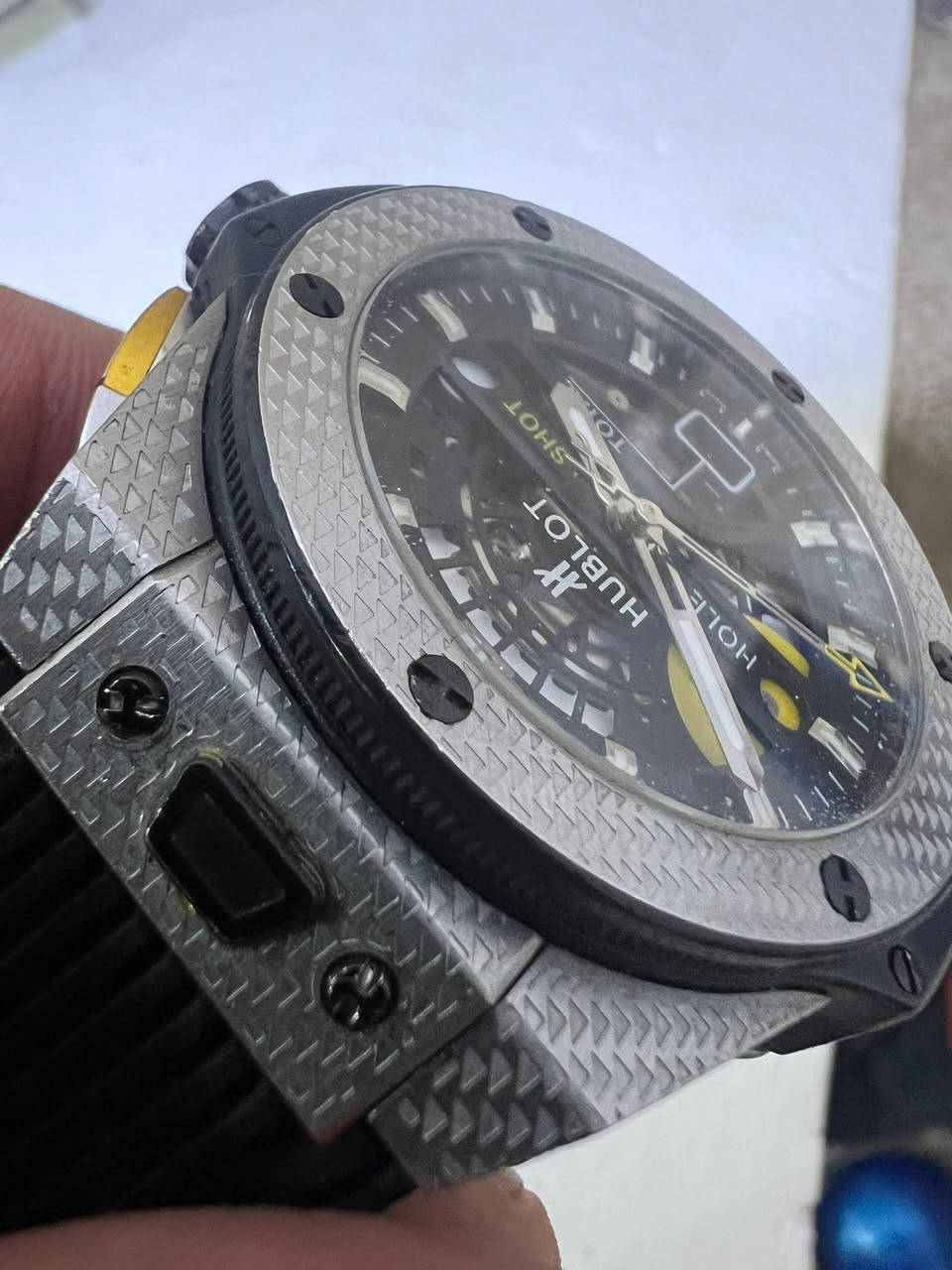 هابلوت بطاريه ياباني الأصل من ساعة هوبلو بيج بانج بي في دي يونيكو جولف 45 مم
سعر السويري 7000$ دولار 
سعر هاذي الساعه 300. الف عراقي للمهتمين فقط 
توصيل جميع المحافظات


**إذا كنت صاحب هذا الإعلان وتريد حذفه لأي سبب، رجاءا أرسل رسالة إلى الدعم الفني**