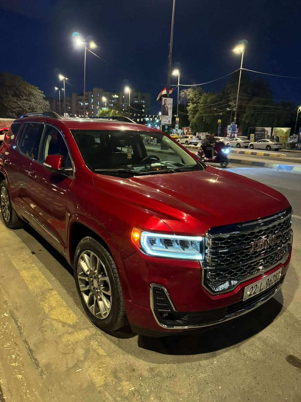 السلام عليكم اني مكلف بل نشر ))))))
للبيع GMC Acadia Denali 2023
ممشى 35 ألف | محرك 6 سلندر
ضرر تبديل جاملغ + بنيد
فول مواصفات دينالي
السعر: 265$ ورقة 
بغداد الكرخ حي العدل
***********
