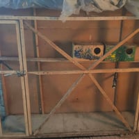 قفص كبير • ٣ بيوت • باب×٢