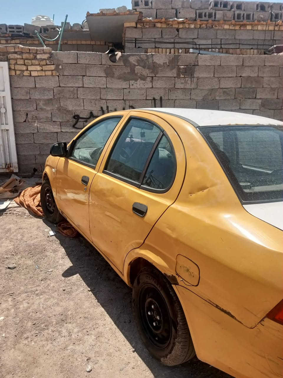 سلام عليكم سياره طيبه لبيع موديل15 بس نقص تبريد وتبخر  والباقي كلشي مابيه سياره حلوه وجاهزه من كل النواحي تحويل مباشر مستعجل عل بيع العنوان كوت زين القوس سعر خاص والشراي بي خير ويدلل عيوني له  ***********
