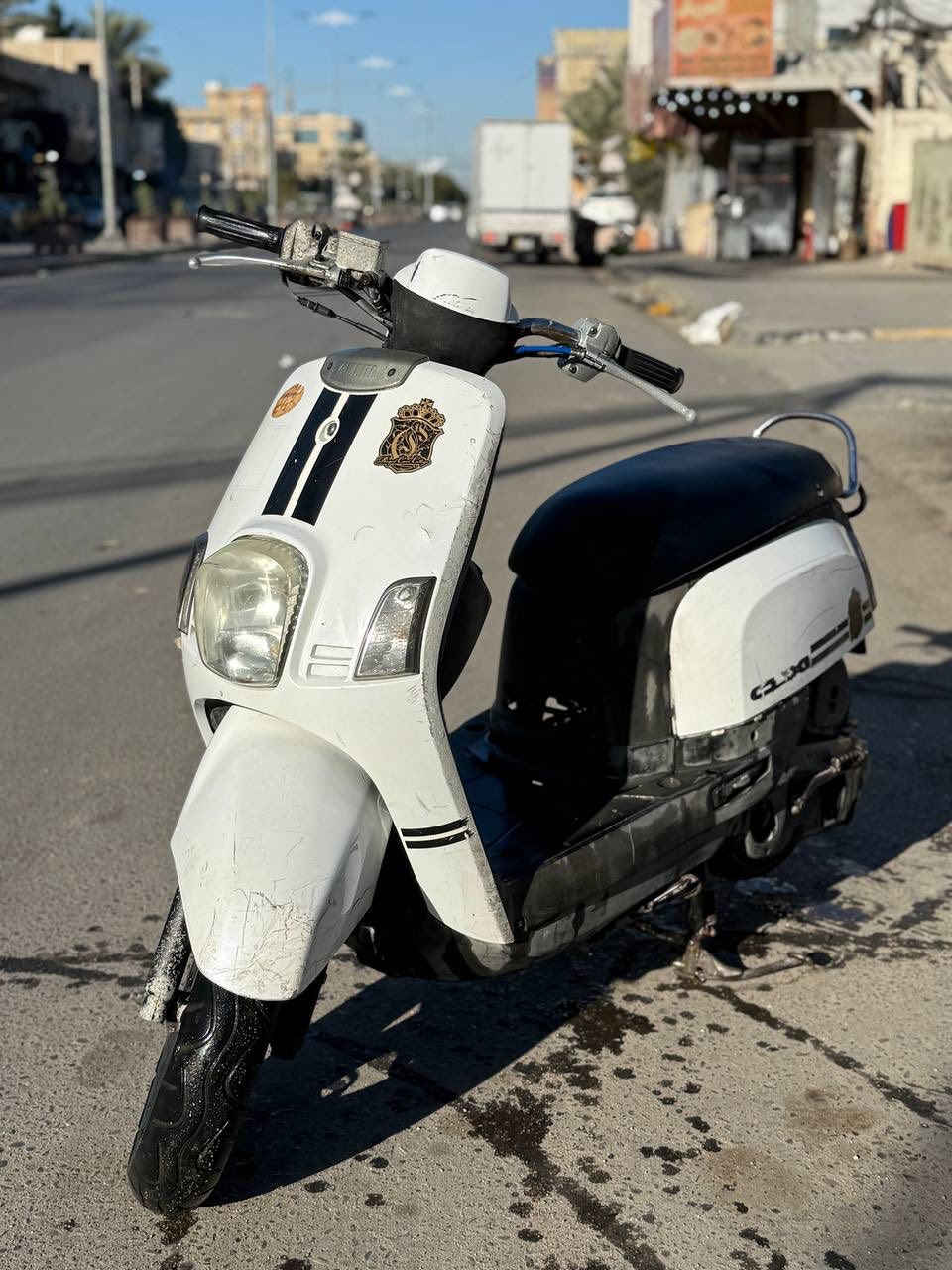 يالله
بوليس ٢٠٠٩ للبيع دراجه مامفتوحه بلاد تجي تفحص وتاخذ السعر 660 بيه مجال 
مكاني حي الاسره مقابيل زيتونه للاستفسار ***********
