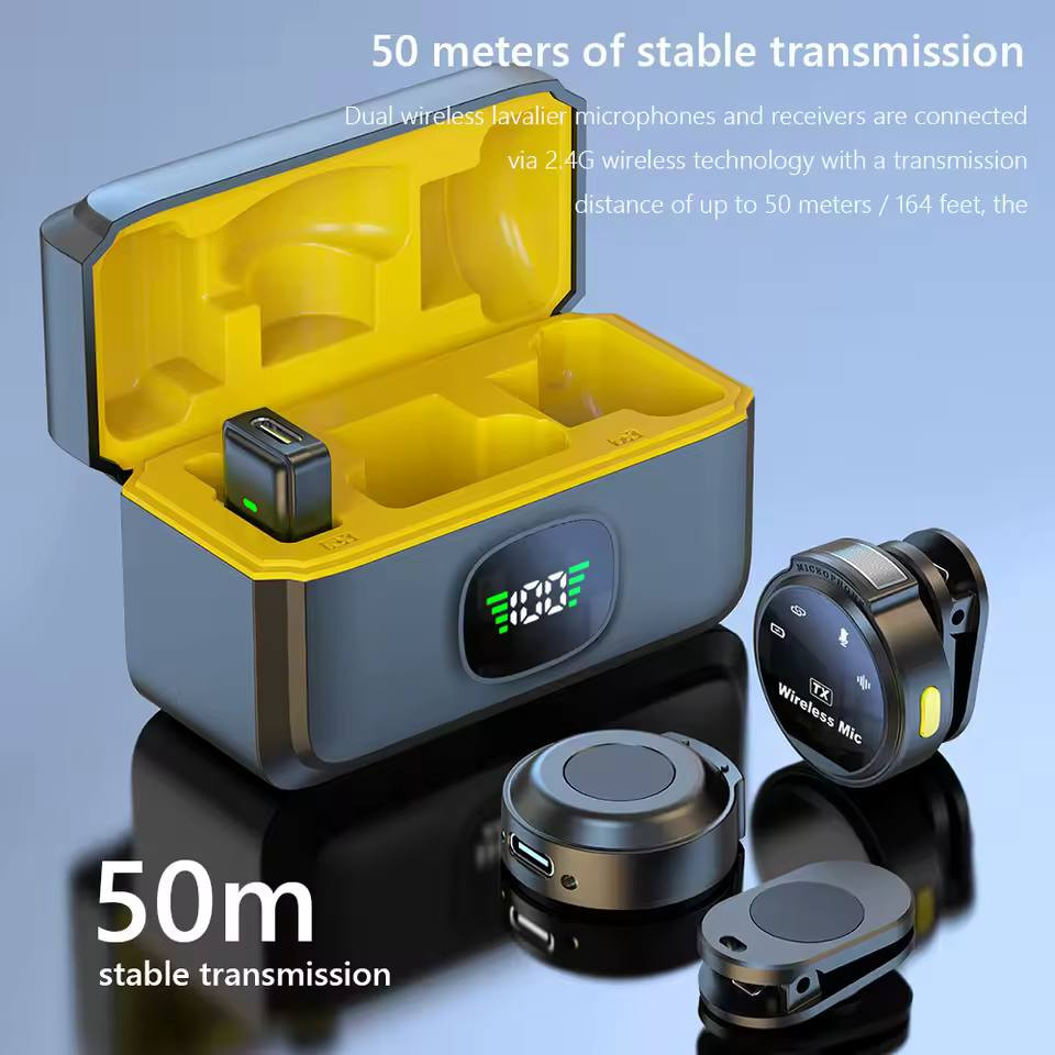 🎤 نك مايك لاسلكي J6 – صوت أوضح بتسجيلاتك اليومية
إذا عندك تصوير ريلز، بث مباشر، دروس، أو محتوى سوشيال ميديا
هذا المايك راح يسهّل عليك الشغل 👌
🔹 ليش تختاره؟
✔️ تسجيل صوت واضح ومستقر
✔️ يعمل لاسلكياً بدون تعقيد
✔️ تشغيل مباشر (شبّك واشتغل)
✔️ تصميم خفيف وسهل الاستخدام
✔️ مناسب للتصوير، البث المباشر، والمقاطع اليومية
🔹 مواصفات مختصرة:
▪️ مايك مزدوج (2 ميكروفون)
▪️ علبة شحن مع شاشة توضح البطارية
▪️ اتصال ثابت أثناء الاستخدام
▪️ يساعد على تقليل ضوضاء المكان
▪️ متوافق مع الأجهزة الداعمة
🔹 مناسب لـ:
صنّاع المحتوى – الطلاب – المدرسين – البائعين أونلاين – البث المباشر
📍 متوفر لدى:
مكتب علي الفرزدق للموبايل والحاسبات
📩 للمزيد من التفاصيل أو الطلب
راسلنا على الخاص الآن
انستكرام 
t_1ke
تيكتوك مكتب علي الفرزدق 
***********
