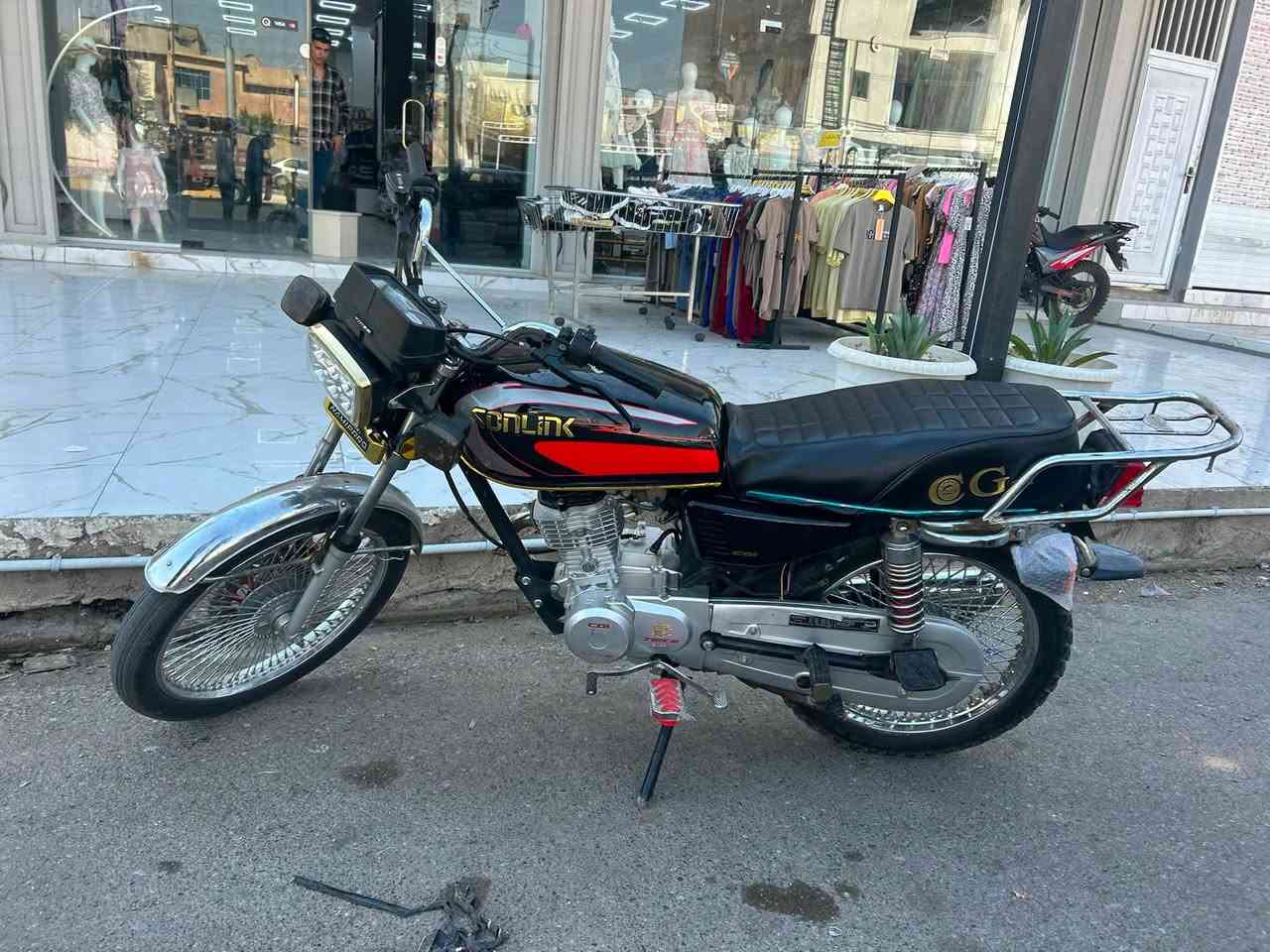 سلام  عليكم  دراجه البيع موديل 2024 سعر 550 بي مجال  مكان كركوك***********
