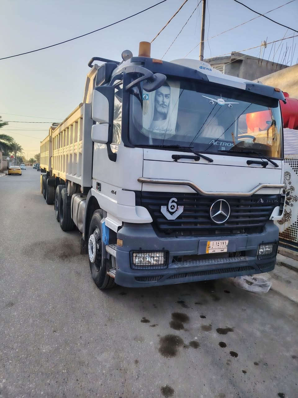 اكتروس شمعه ٩٨ بموديلها مجموعة جي أف مكينه 33.43 تخم تاير راس وعربانه  للبيع في كربلاء ***********
