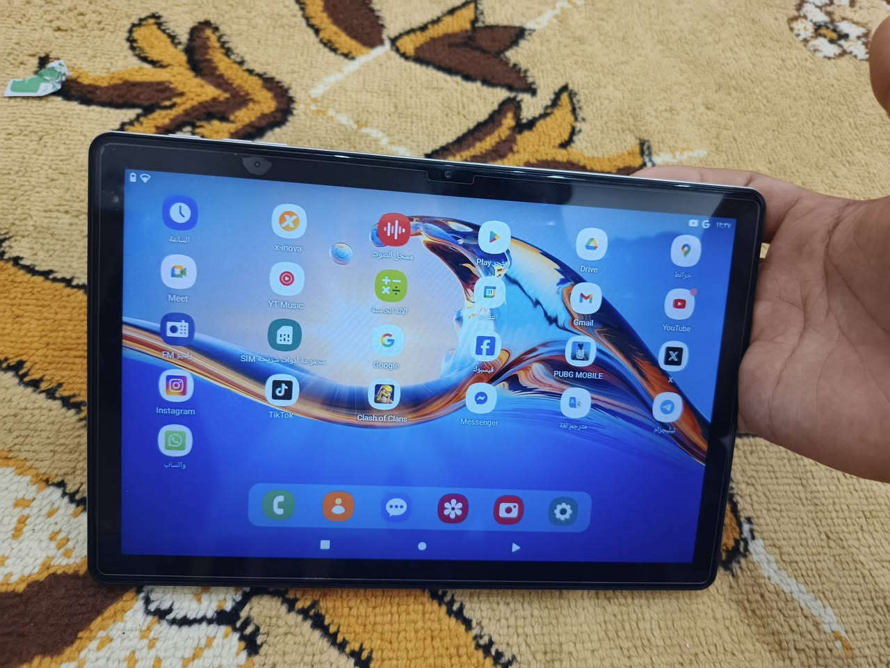 السلام عليكم ايباد للبيع  ذاكرته واحد تيره داخليه 16 ايباد كلش حلو كامل ملحقاته سلس يشغل بوبجي.بل عافيه عل ياخذه سعره 150 بي مجال. مستعمل قليل مكاني بغداد الدوره 
***********
