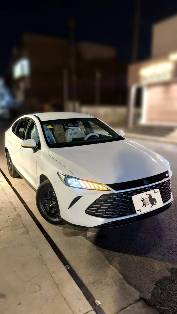 السلام عليكم
Qin plus 2025 
داخل ابيض 
ماشيه عشحن 3500 
وعلى البانزين 3500
مكفوله 
رقم باسمي تحويل وين يعجبك 
*********** 
سعر معقول
