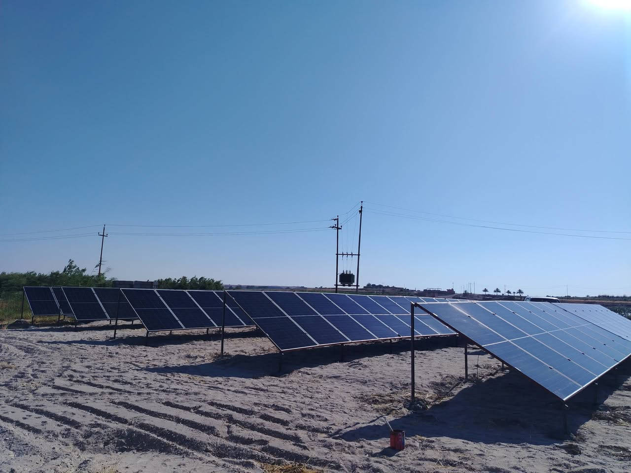 بسم الله نبدأ من موقع العمل تنصيب منظومة زراعية بطاقة أربعين حصان في قرية الجعبرية.


**إذا كنت صاحب هذا الإعلان وتريد حذفه لأي سبب، رجاءا أرسل رسالة إلى الدعم الفني**