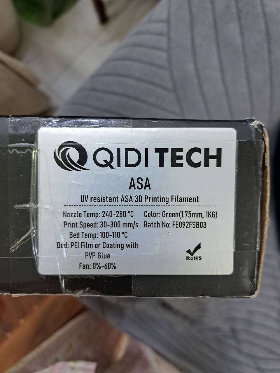 خيوط طباعة ثلاثية الأبعاد من نوع ASA المقاومة للأشعة فوق البنفسجية من العلامة التجارية QIDI TECH


**إذا كنت صاحب هذا الإعلان وتريد حذفه لأي سبب، رجاءا أرسل رسالة إلى الدعم الفني**
