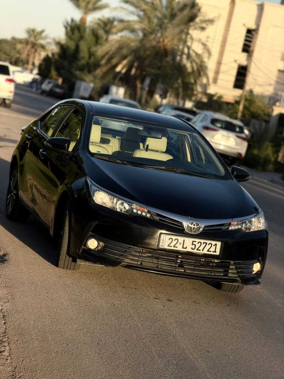 كورلا 2019 خليجي
كفاله من الصبغ 

رقم اربيل تحويل مباشر 

محرك 2000

ماشيه 98 الف 

بارد فقط جاملغ خلفي بسيط وطخه بسيطه بطرف باب السائق وسونار موضح 

وشخوط بسيطه  

فول عده فتحه 

بصمه تشغيل وابواب 

حساس خلفي

شاشه وكامره 

فول تحكمات 

نضام سبورت 

دشبول ليزري

داخل جلد ابيض 

السعر 144 بيه مجال بسيط 

مكان السياره بغداد حي الجامعه

***********☎️
