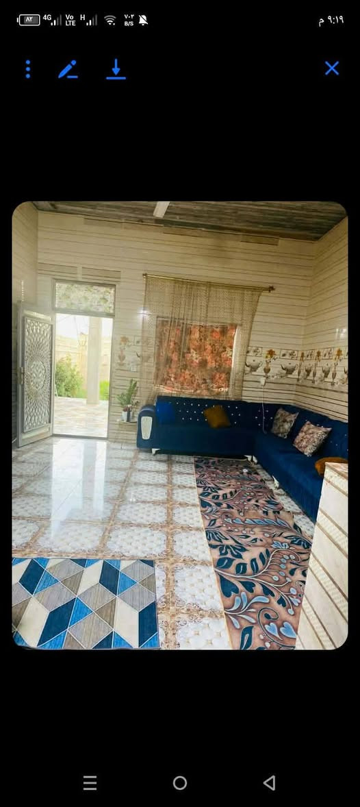 بيت للبيع المكان قضاء العلم عرب الصين متكون من استقبال ٣ غرف نوم ومطبخ حار مع مطبخ بارد
٢ حمام داخل البيت مع صحيات خارجيه مع حديقه سياج وباب حوش المساحهبيت للبيع المكان قضاء العلم عرب الصين متكون من استقبال ٣ غرف نوم ومطبخ حار مع مطبخ بارد
 ٢ حمام داخل البيت مع صحيات خارجيه مع حديقه سياج وباب حوش المساحه ٤٥٠ متر السعر ٦٠ وبيه مجال ٤٥٠ متر السعر ٦٠ وبيه مجال ***********
