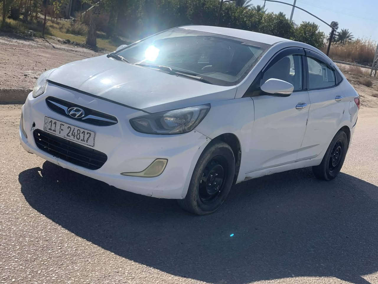 السلام عليكم 
اكسنت 13خليجي مصبوغة عام يدون حادث محرك 1600 گير مكينة تخم تاير صدر تبريد تدفئة شغال تحكم استيرن كامرة لايت زنون ب اسمي السعر 67 وبيها مجال 
مكاني اللطيفية 
***********
ملاحظة الاتصال عل رقم فقط
