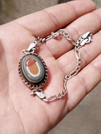 سوارين فضة • جزع يماني • حجر صيني