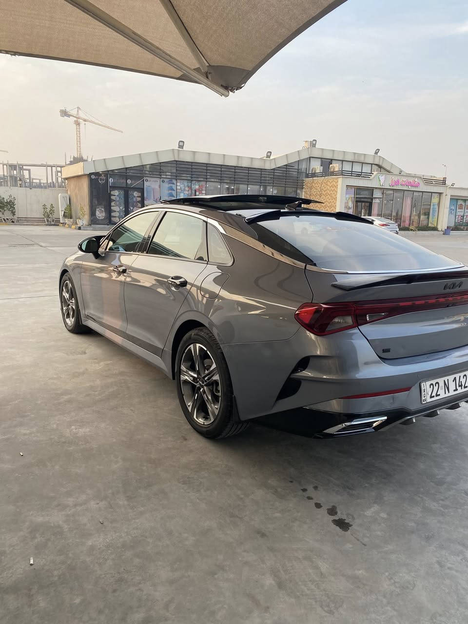 السلام عليكم استفسار اتصال العنوان بغداد 
***********
***********

  امريكي بدون ايرباكKia k5 2023 كي فايف 
أخت الزيرو ماشي 30 الف 
سعر 196🔥 وبيها مجال 
مواصفات EX
فوول ١/١
بنوراما
جلد
رادارات ٣٦٠ درجة
كراسي جلد و كهرباء  وتدفئة تبريد 
قطعتين تبريد
بصمة و تشغيل عن بعد
شحن لاسلكي 
٤انضمات قيادة
لايت اربع عدسات 
تحكمات ستيرن
شاشة كبير
بريك بصمة 
داخل ملكي صاج 
وبعد هواي مواصفات بيه لان اعلى فئةex
ضرر❌جاملغ خلفي صور الحادث داخل المشور 
رقم اربيل باسمي سنويه وهزه جديده
