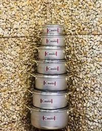 سيت كدور كاسيو • ٧ قطع • غطاء بايركس